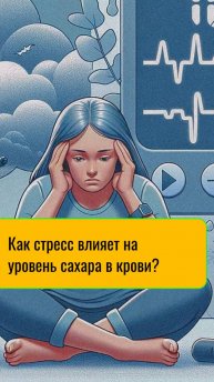 Как стресс влияет на уровень сахара в крови?