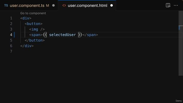 21. Outputting Dynamic Content with String Interpolation