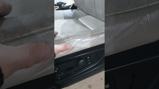 BMW X6 восстановление сиденья