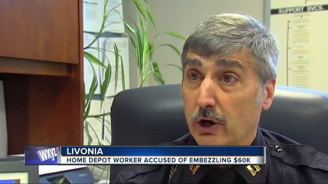Employee stole more than $60K in merchandise from metro Detroit Home Depot