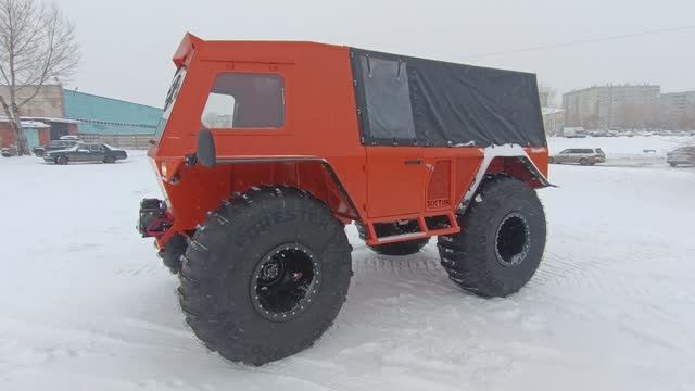 Вездеход Тундра Восток, обзор на выдачу!!