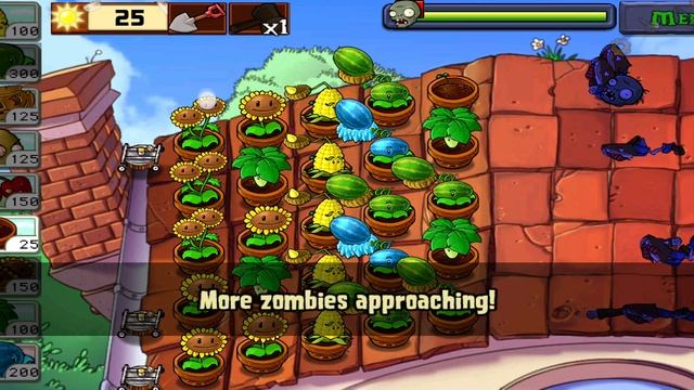 Plants vs Zombies 
Растения против Зомби 
Выживание. Крыша