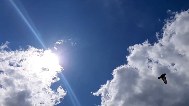 Отдых море,шикарное небо,солнце, облака