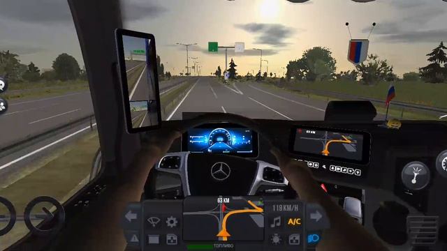 Truck Simulator : Ultimate груз 3к, км🛣🚚не помню какой : реклама 🤨😒 +Музон 🎤🎼🎧