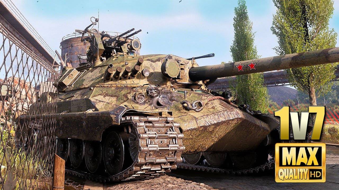 Доминирование ИС-7, в одиночку против 7 - World of Tanks