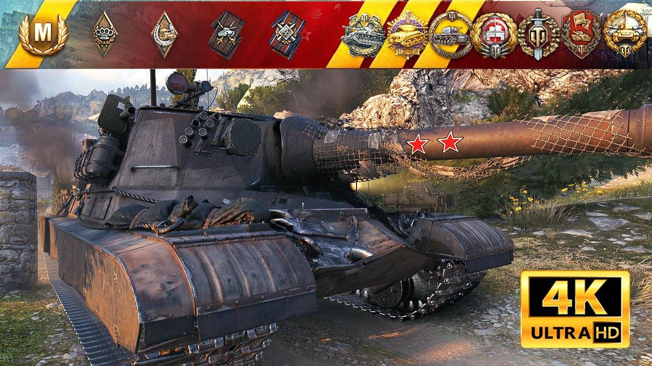Объект 268 точно в назначенное время захватил холм - World of Tanks