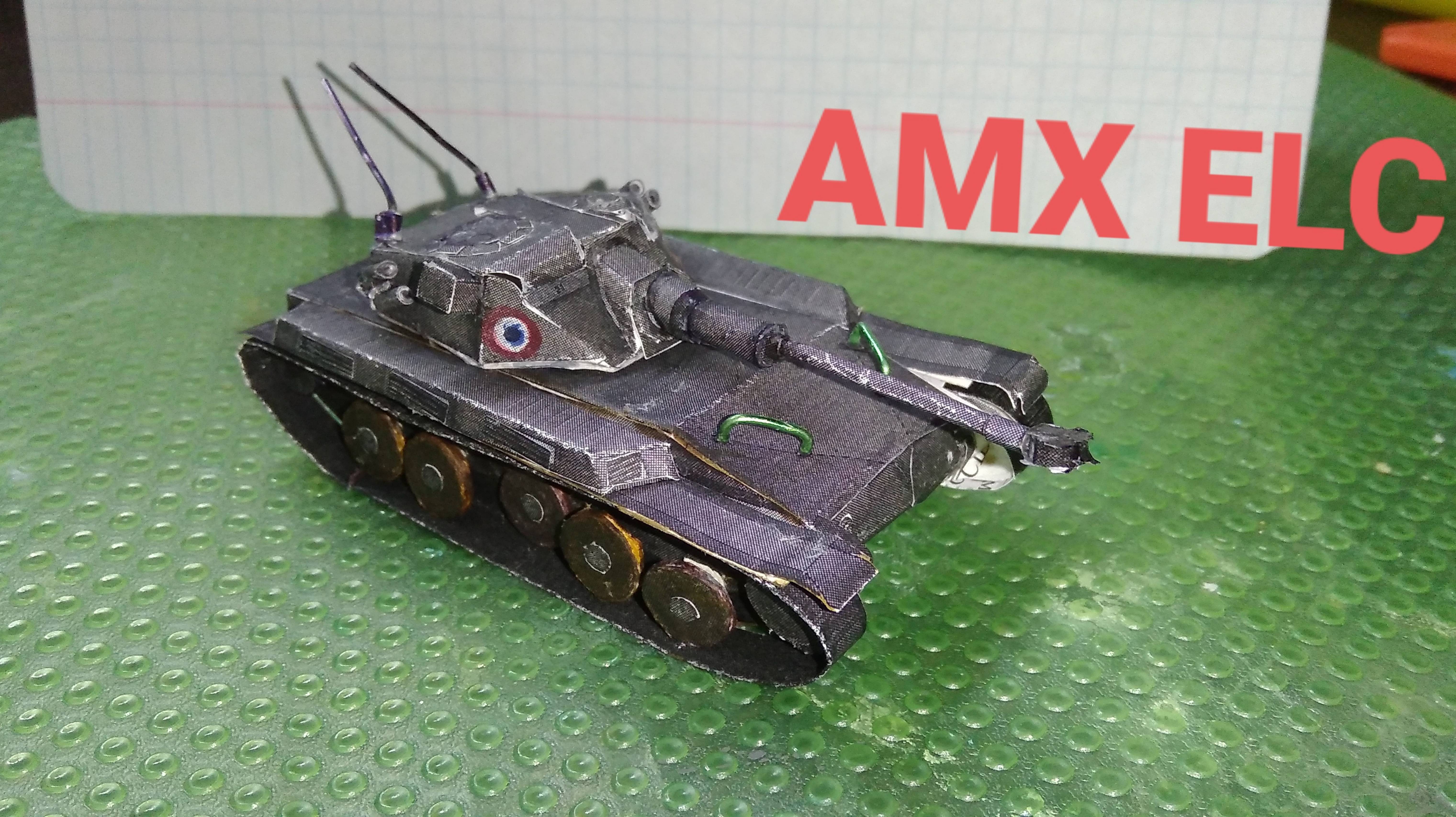 История фрацузкого лёгкого танка AMX ELC