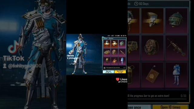 Открытие кейсов  Pubg Mobile