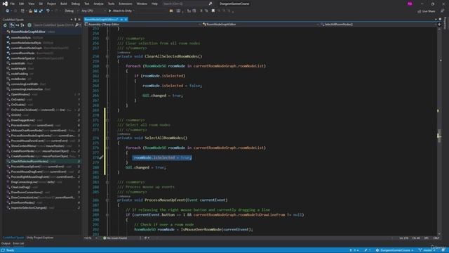 9. Selecting All Room Nodes