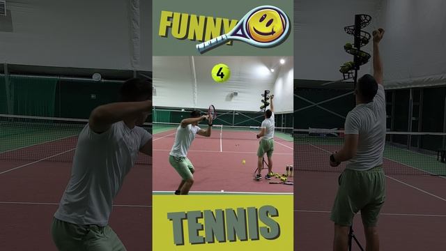 FunnyTennis Конвейер Форхенд
