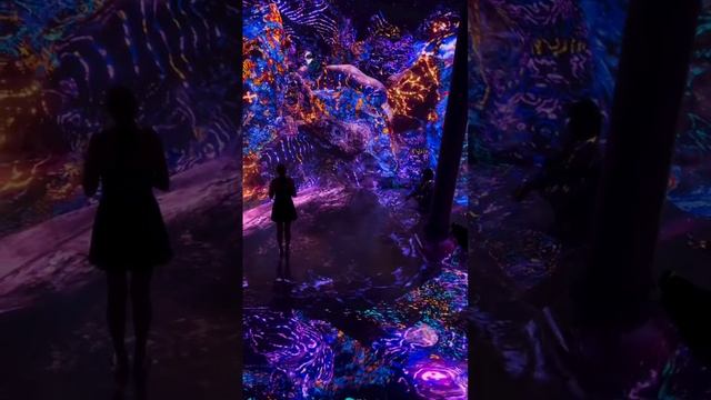 Бездонная комната на выставке в Нью-Йорке #технологиии #империятехнологий #новости #рутуб #роблокс