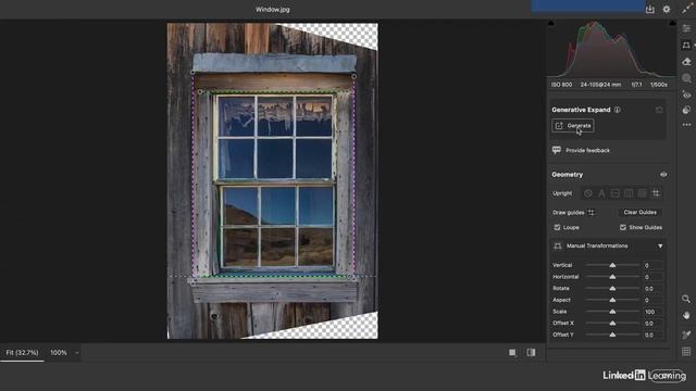 17-02 - Removing perspective distortion using Camera Raw