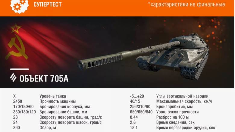 Объект 705A • 11 400 ЕДИНИЦ УРОНА • World of Tanks