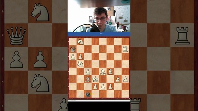 Мат в 4 хода! Освобождаем дорогу ферзю!