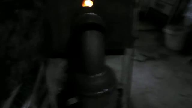 Горелка на отработке, установка на печь .