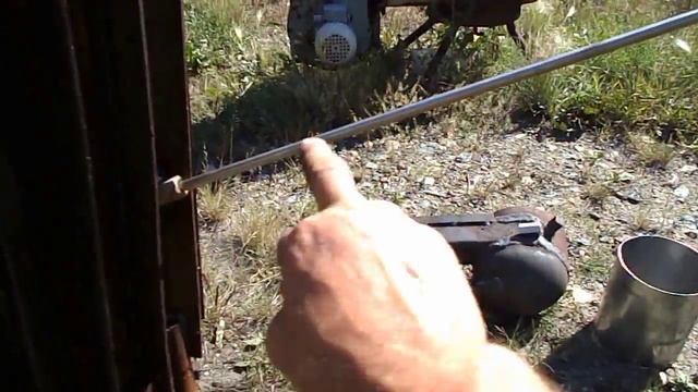 Печь – горелка на отработке модель 2016 года.