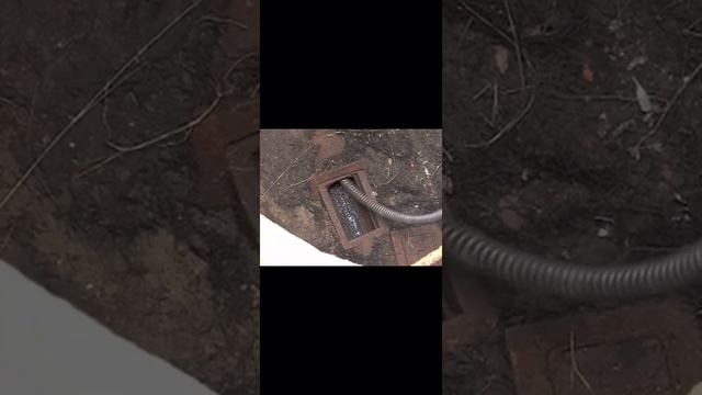 Пример механической прочистки труб