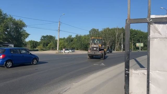 Отгрузка клиенту фронтального погрузчика SDLG, 2019 год.