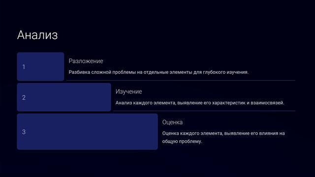 Логические методы принятия решений - анализ, синтез, индукция, дедукция и другие логические приемы.