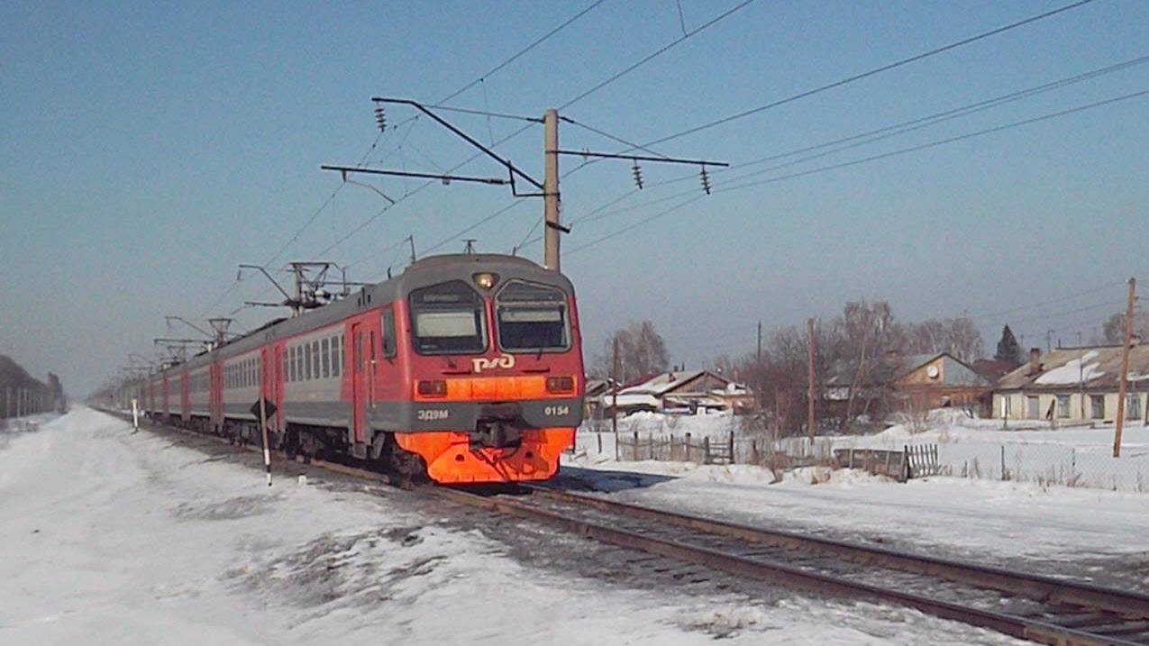 Электропоезд ЭД9М-0154