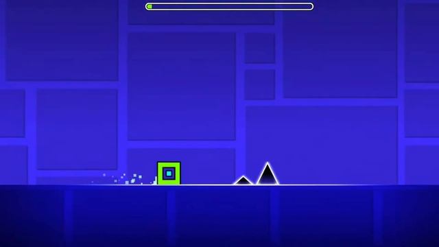 ПРОШЁЛ 1 LEVEL  в GEOMETRY DASH