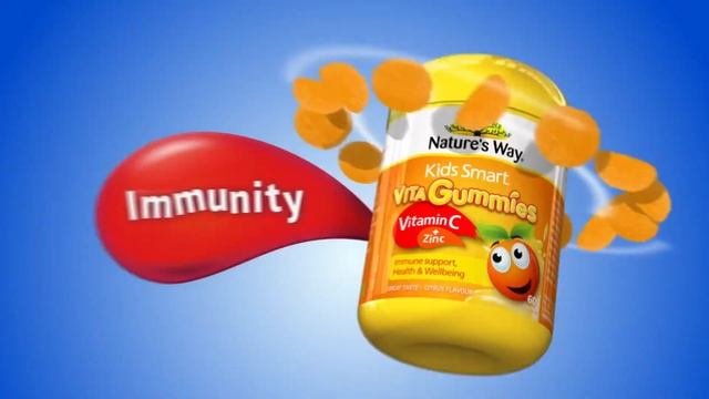 Nature's Way Vita Gummies KIDS SMART Vitamin C + Zinc HADIR DI INDONESIA