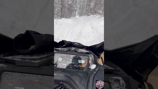 Снегоход AODES SNOWCROSS 1000 эвакуация BRP тест на перегрев