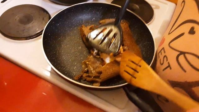 présentation de la  galette fourré