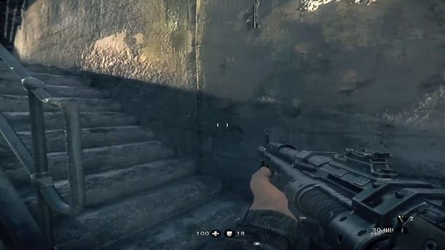 Wolfenstein The New Order Walktrough Part 2 FullHD (1080p) - Nazi's dog attacks -
