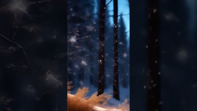 снег
