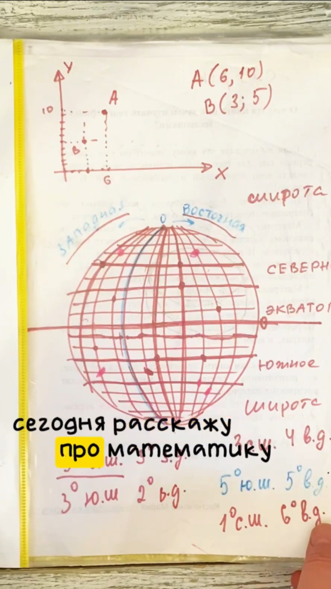 Конспект по математике с младшим школьником