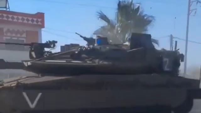 Ещё кадры с израильскими  танками Merkava.Mk4M в сирийской провинции Даръа.  Военный Осведомитель