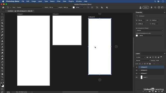 25-01 - Creating artboards