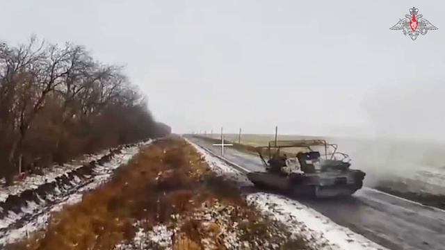 Американский танк Abrams навсегда остался на курской земле.