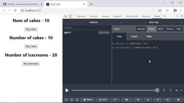 React Redux Tutorials - 24 - Redux Devtool Extension