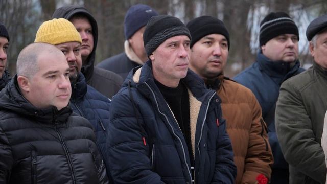 Открытие паятной Ддоски Рябову И