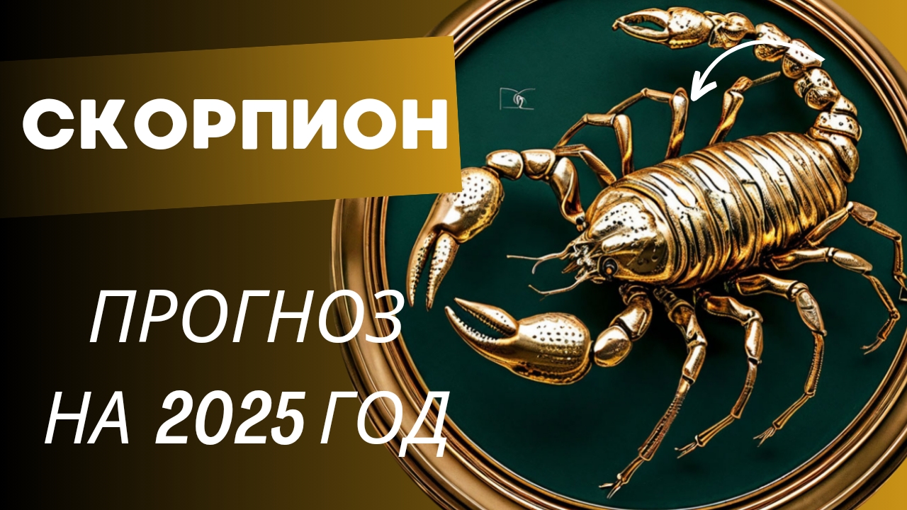 СКОРПИОН 💯 ПРОГНОЗ НА 2025 ГОД 🍀 события и энергии года