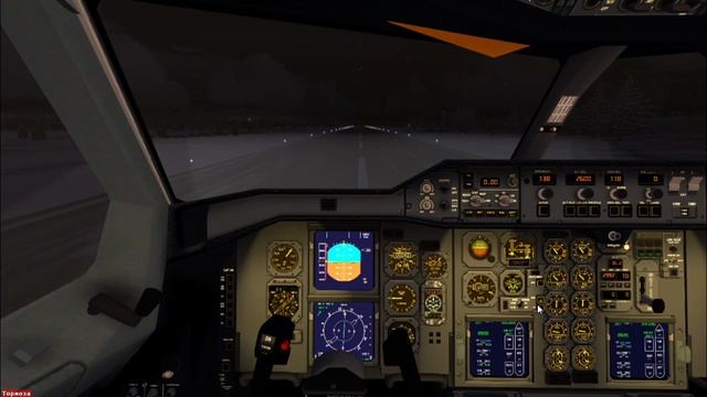 FSX, посадка в Мурманске А-310/300 от Rico