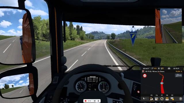 Ets2 еду на выгрузку