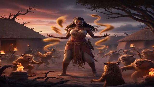 GIRL WITH AN EVIL TWIN 2  #africanfolktales