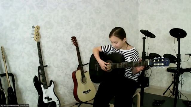 ➡️ВидеоКонспект урока. 🎼Музыкальная студия VsevGuitar. 🎸Уроки гитары во Всеволожске и онлайн.