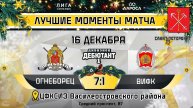 ОБЗОР / ОГНЕБОРЕЦ - ВИФК / 16.12.24 / ОХЛ САНКТ-ПЕТЕРБУРГ / ДИВИЗИОН ДЕБЮТАНТ 1