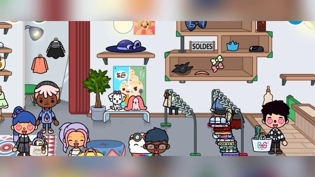 Toca Live world/переезд и поход по магазинам новой семьи