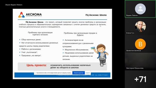 Создание и внедрение электронного сервиса для предзаказа блюд 18-12-2024
