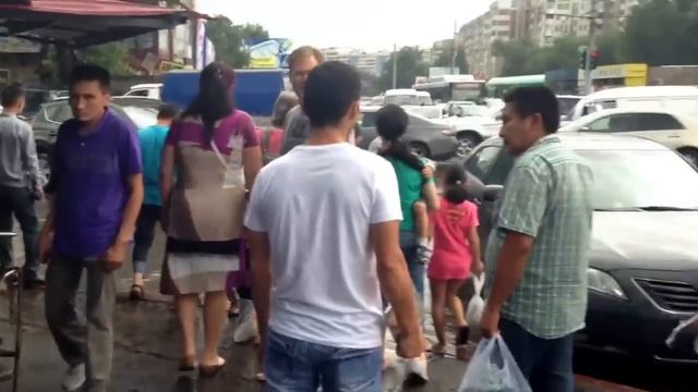 Потоп в Алматы 21.07.2013 #almaty