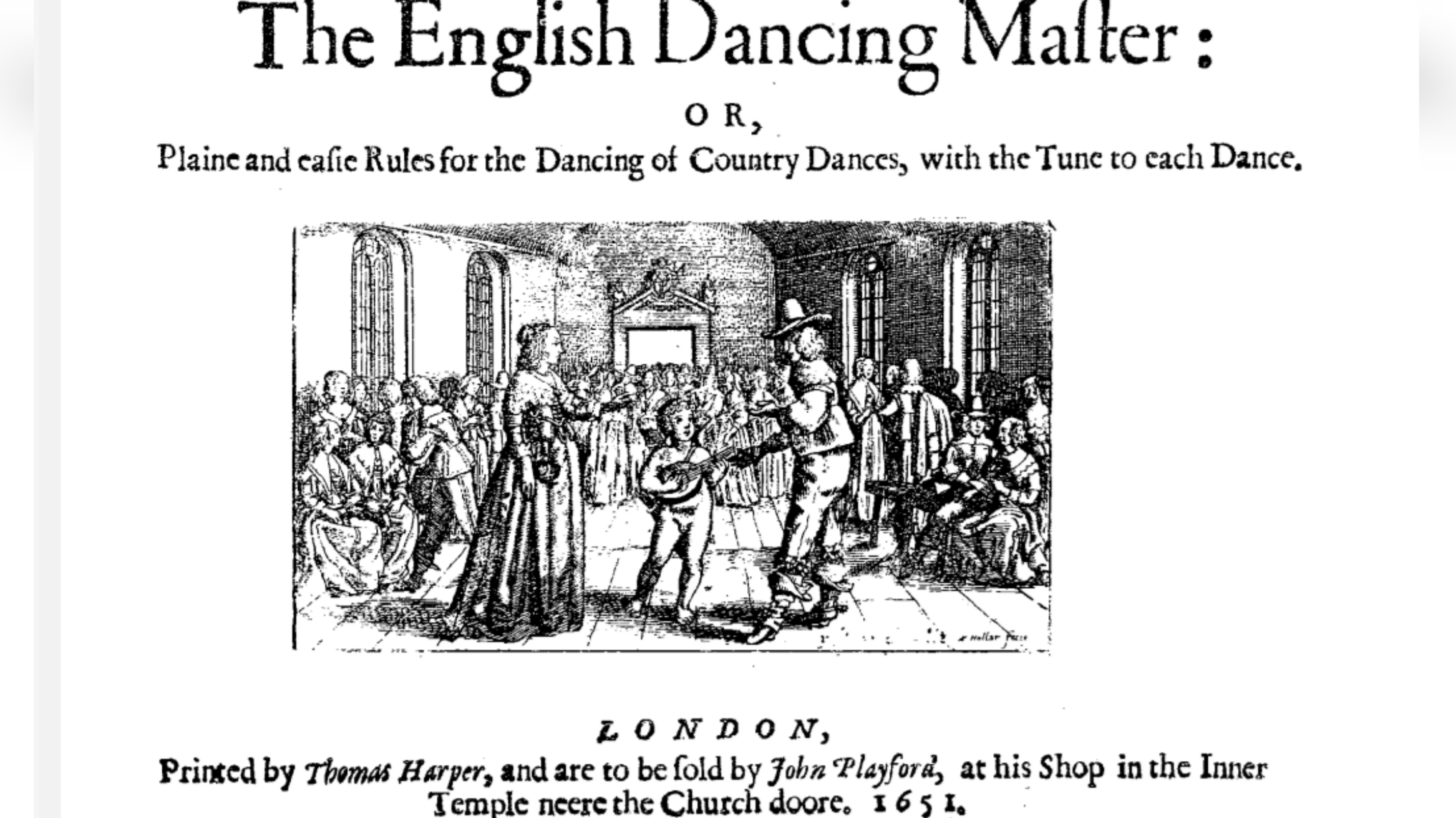 "Parson's farewell", The English Dancing Master, 1651.