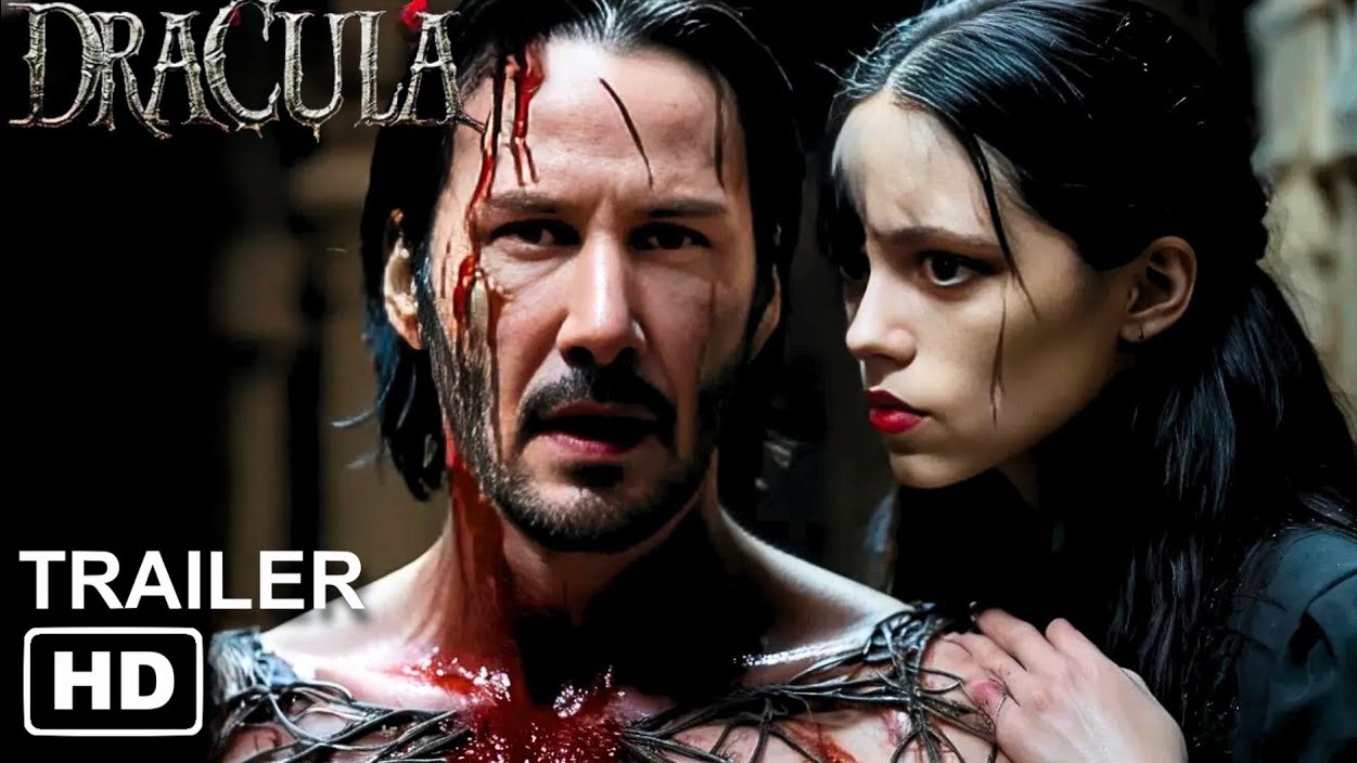 Dracula 2025 - FIRST TRAILER (HD) _ Keanu reeves, Jenna Ortega