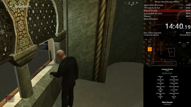 Hitman: Blood Money - PRO/SA speedrun (28:03)