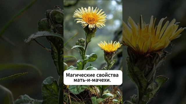 Магические свойства мать-и-мачехи. #Магия #матьимачеха