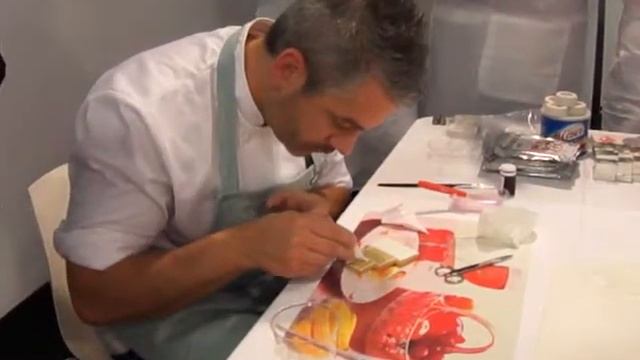 Corso di wedding cakes cookies con Mark Tilling Squires Kitchen 1